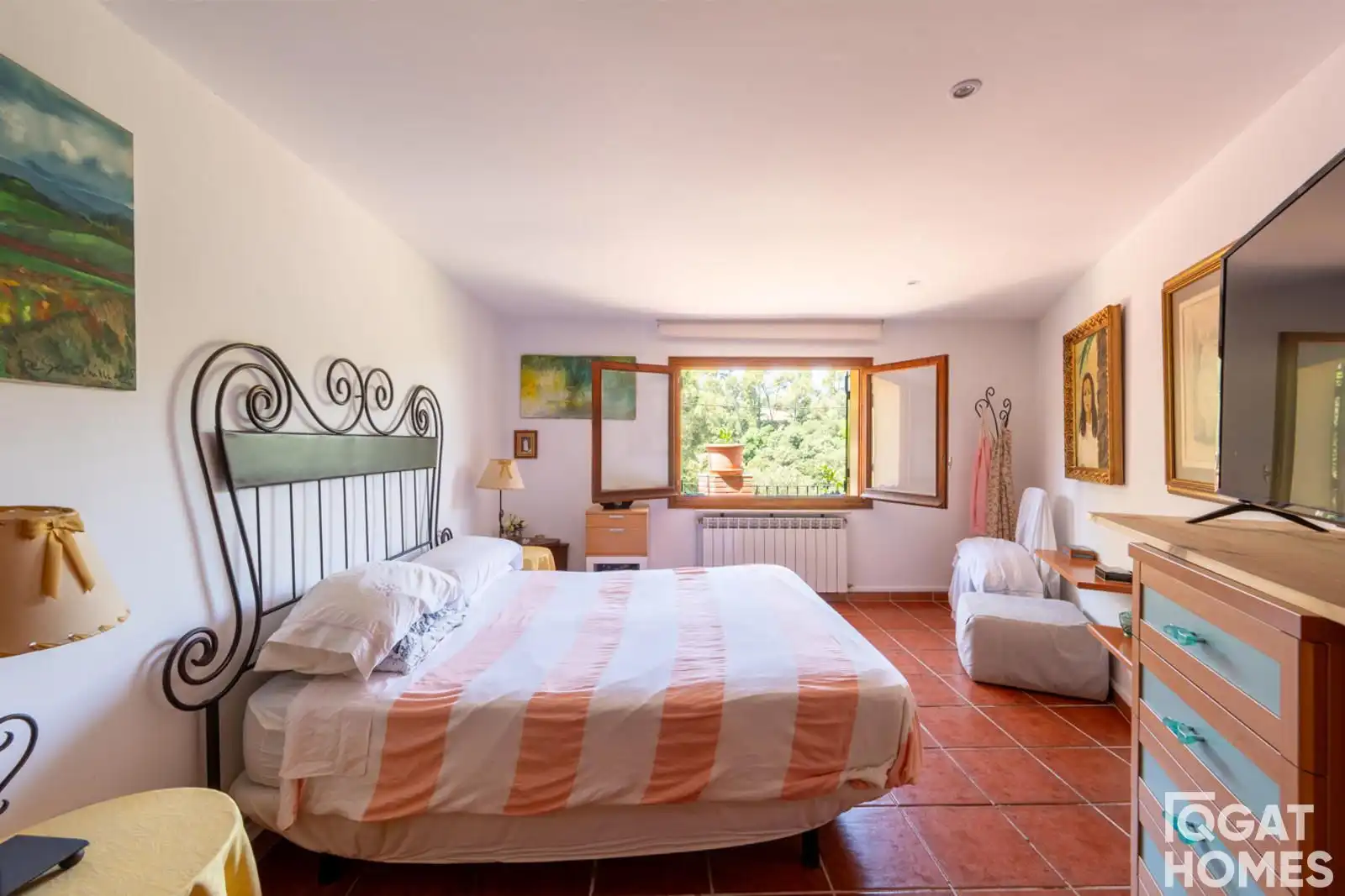Bedroom of Houses for sale in Sant Cugat del Vallès  with Air Conditioner, Heating and Terrace