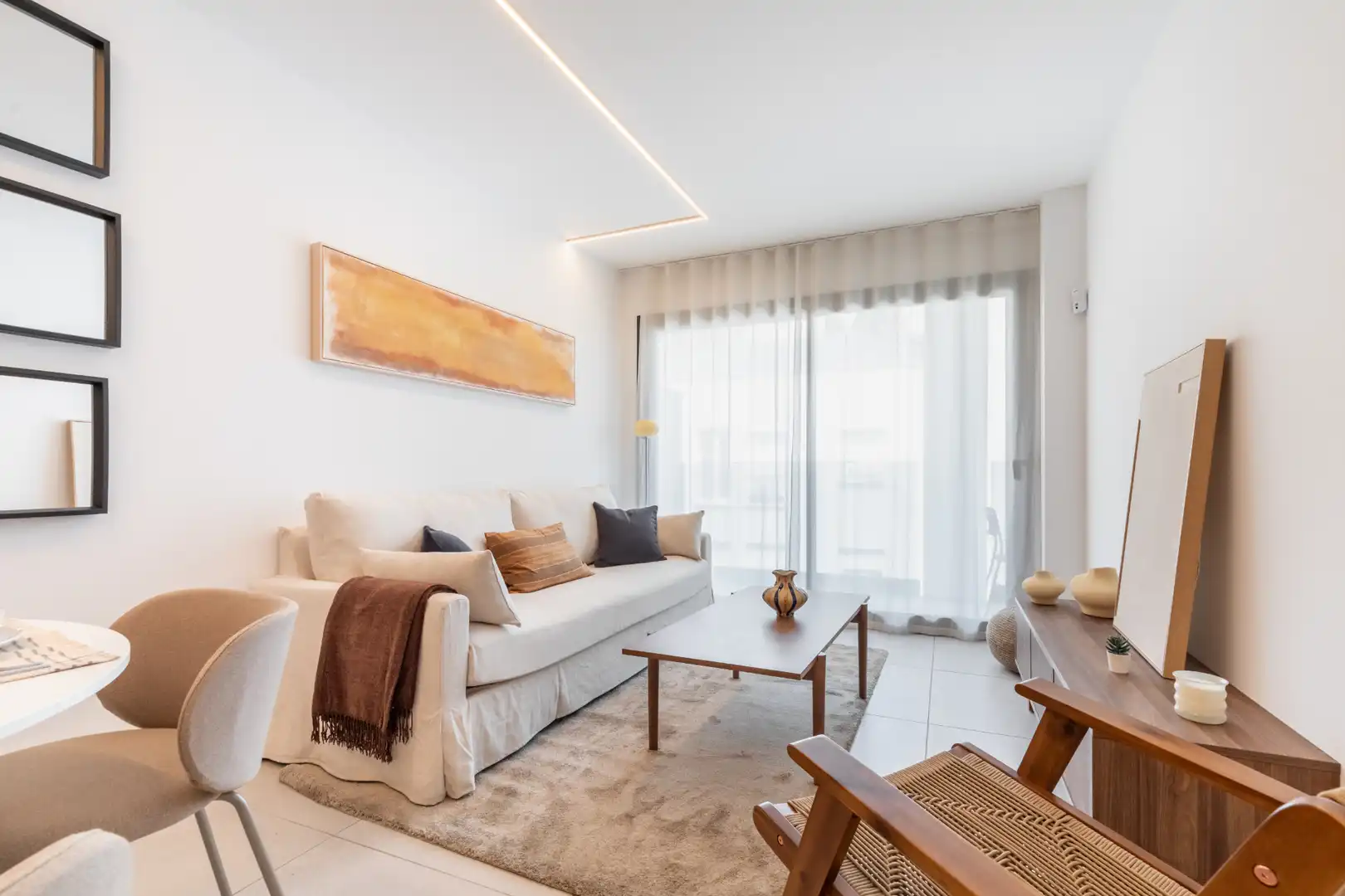 Sala de estar de Piso en venta en Badalona con Terraza y Trastero