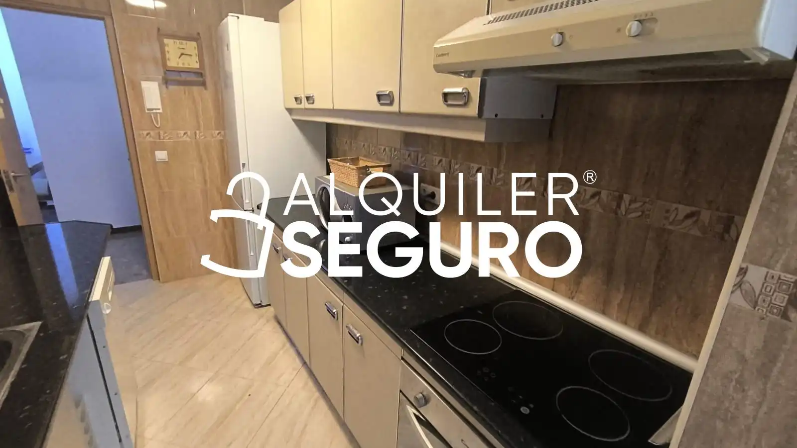 Kitchen of Flat for rent in Sevilla  with Air Conditioner and Furnished