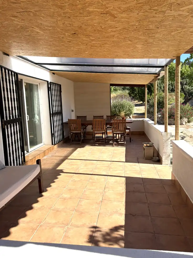 Terrassa de Finca rústica en venda en Ascó amb Aire condicionat, Calefacció i Piscina