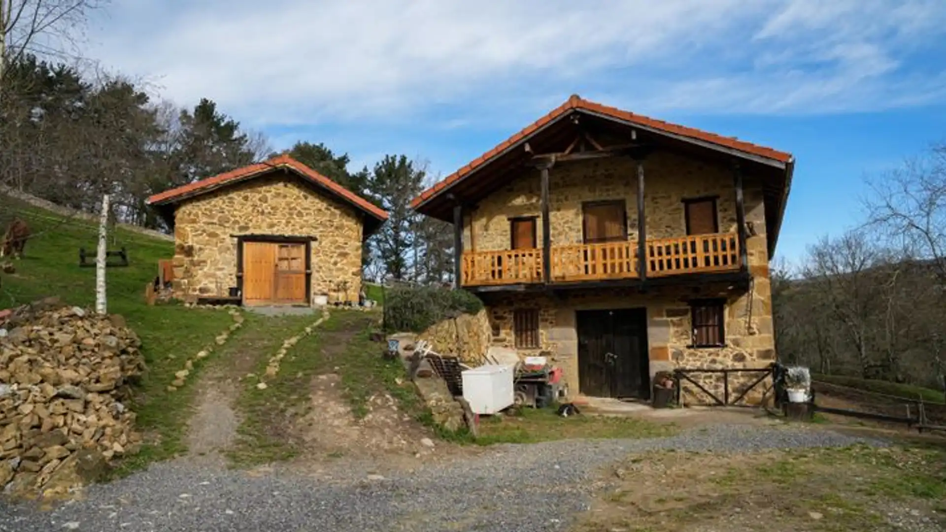 Vista exterior de Casa o chalet en venta en Karrantza Harana / Valle de Carranza con Jardín privado, Terraza y Trastero