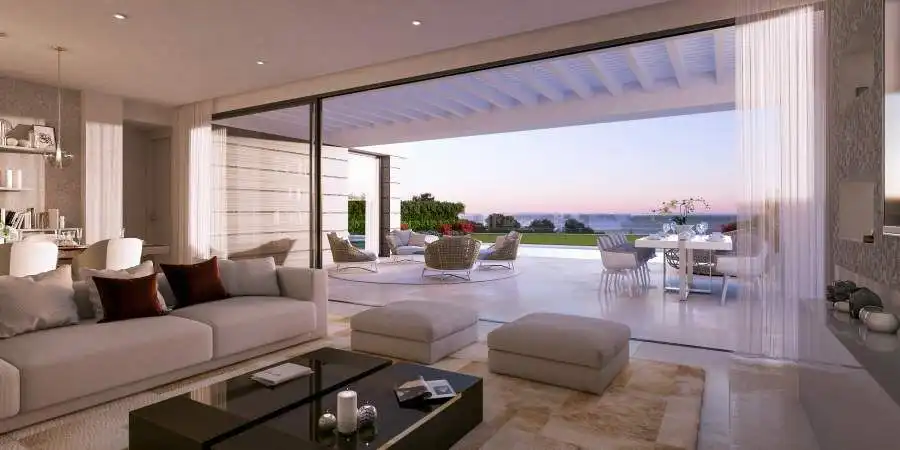 Terraza de Casa o chalet en venta en Marbella con Aire acondicionado, Calefacción y Jardín privado