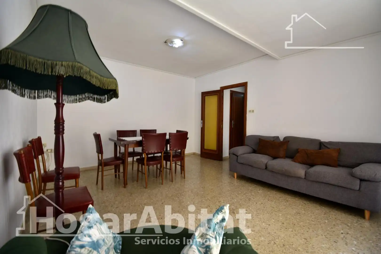 Living room of Flat for sale in Oliva  with Balcony