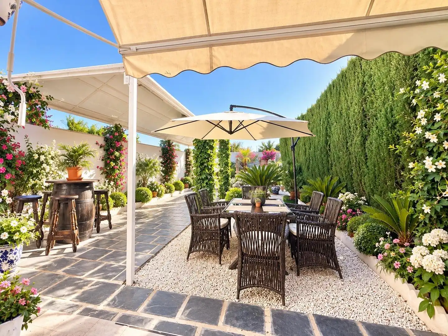 Chalet con terraza en venta en Pueblo Latino, imagen 2