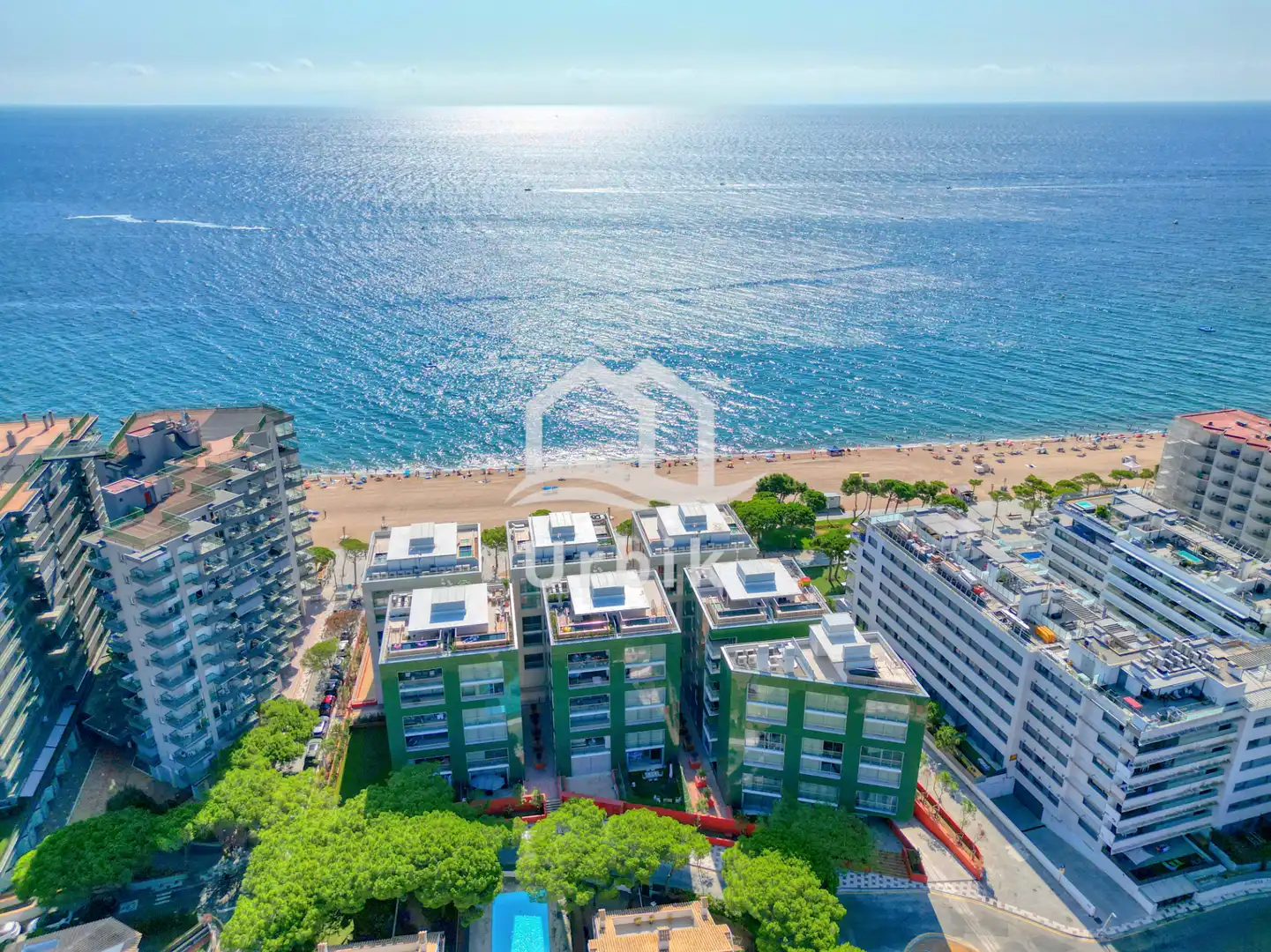Vista exterior de Piso en venta en Castell d'Aro, Platja d'Aro i s'Agaró con Aire acondicionado, Jardín privado y Terraza