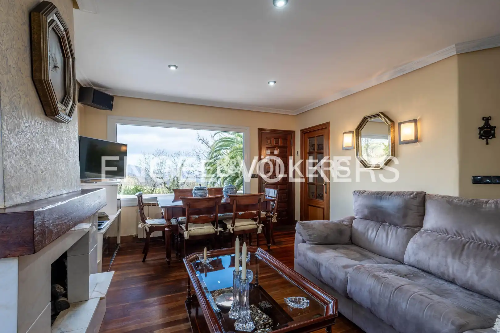 Living room of Houses for sale in Hernialde  with Heating, Private garden and Terrace