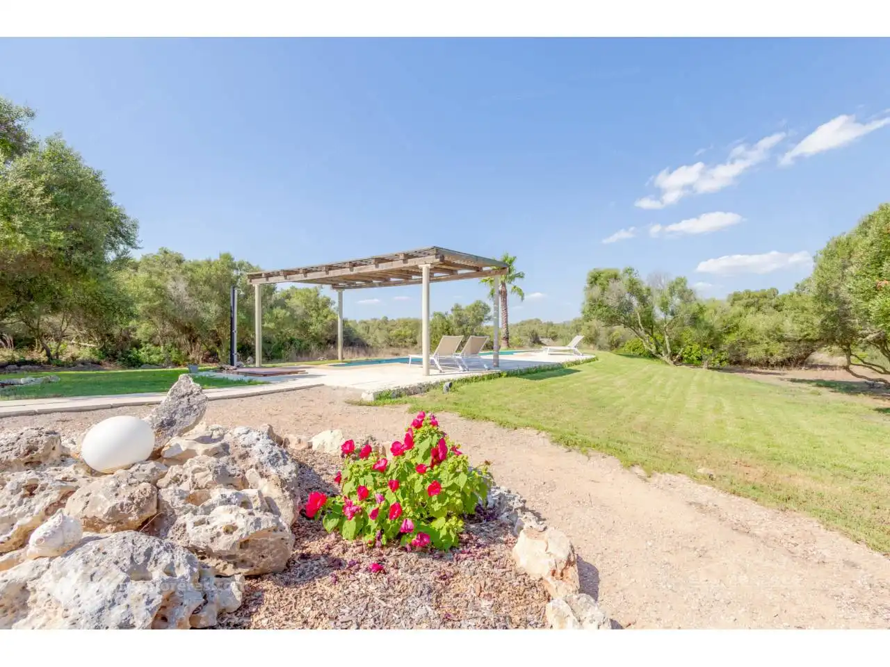 Jardí de Finca rústica en venda en Ciutadella de Menorca amb Calefacció, Jardí privat i Terrassa