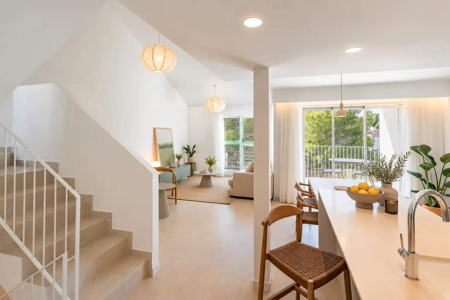 Neubau-Reihenhaus mit Terrasse zum Verkauf in Carrer de la Rosa 47, imagen 57