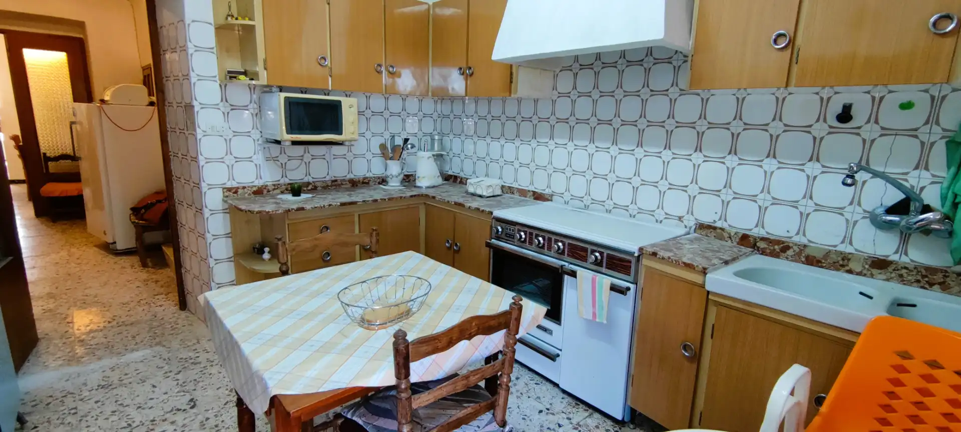 Cuina de Casa adosada en venda en Aledo amb Terrassa, Traster i Moblat