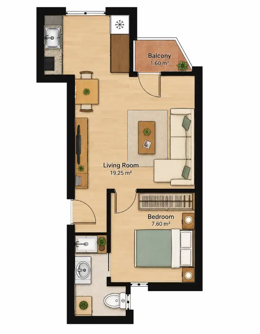 Appartement avec balcon à vendre à Carrer de Bertran, imagen 35