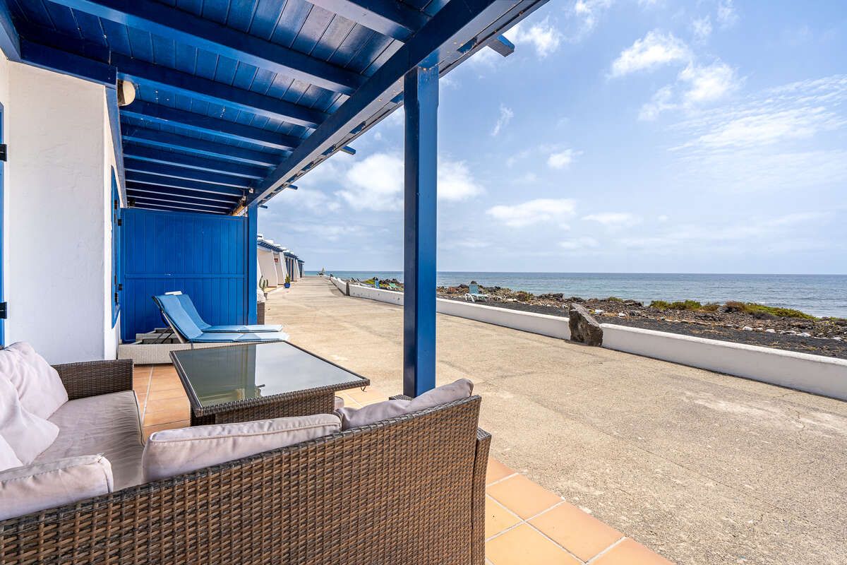 Terraza de Apartamento en venta en Haría con Amueblado