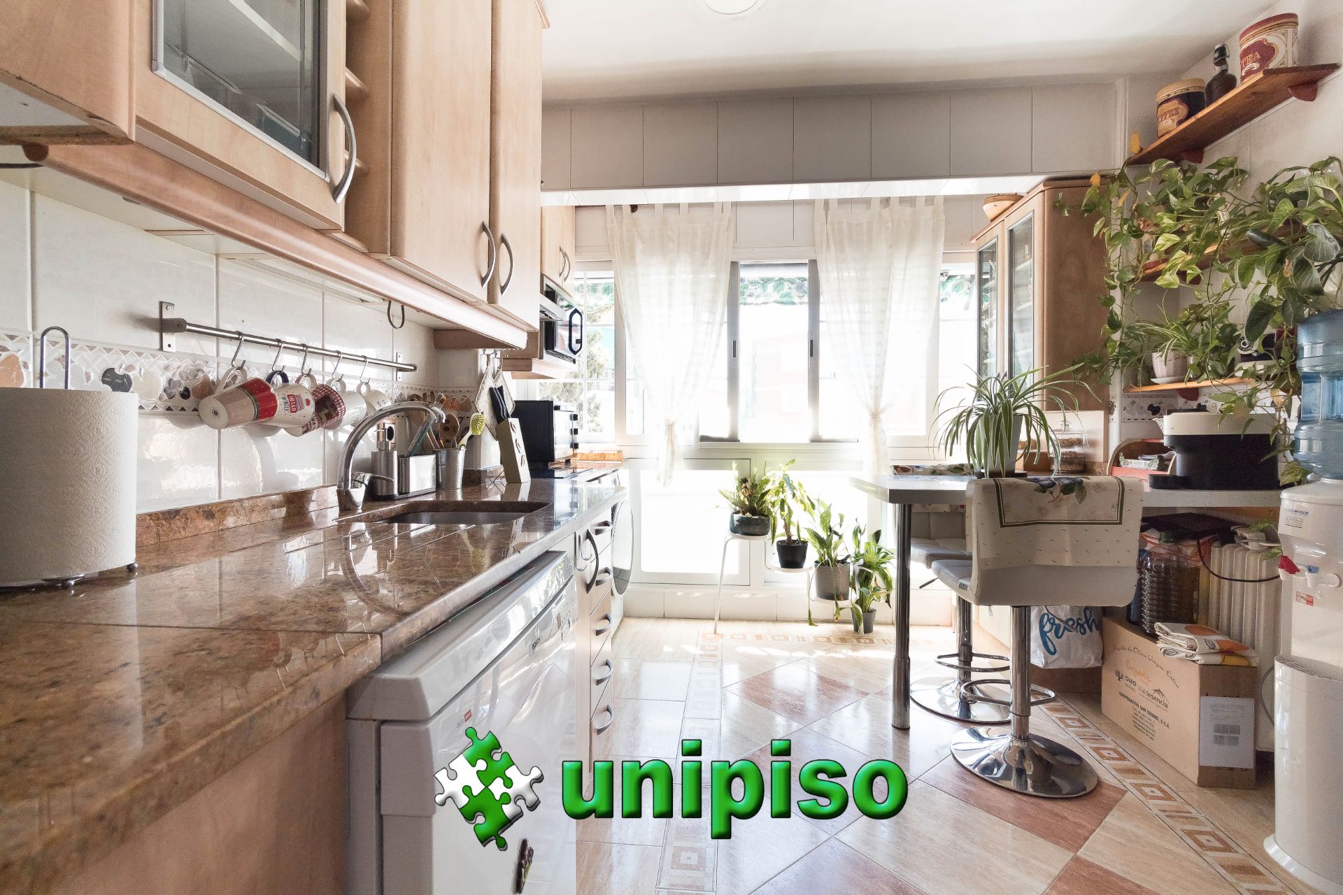 Kitchen of Flat for sale in Leganés  with Air Conditioner, Heating and Parquet flooring