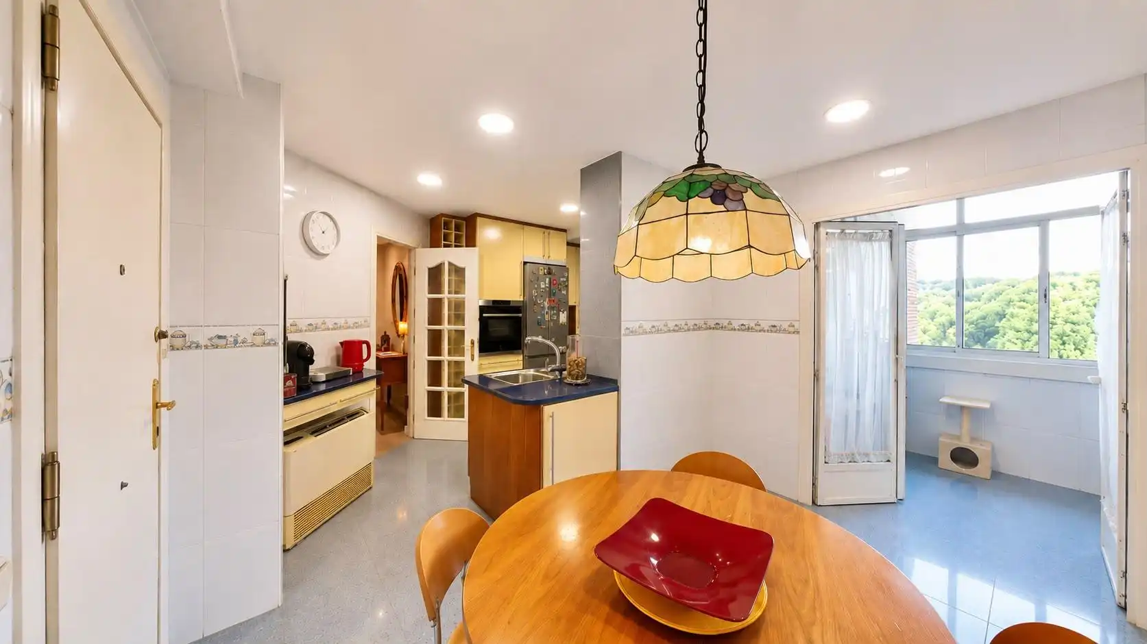 Cocina de Apartamento en venta en Madrid con Aire acondicionado, Calefacción y Parquet