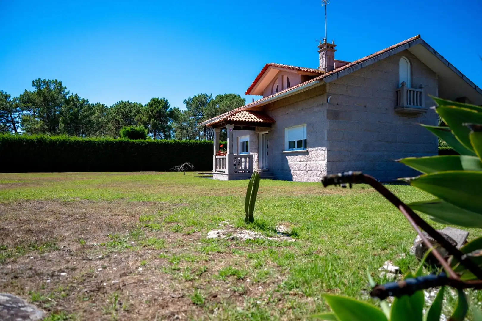 Jardín de Casa o chalet en venta en A Illa de Arousa  con Calefacción, Jardín privado y Terraza