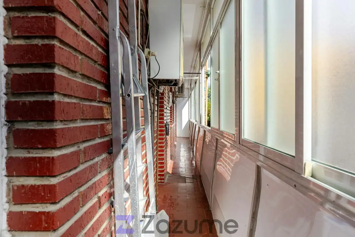 Balcony of Flat for rent in Puente de Vallecas