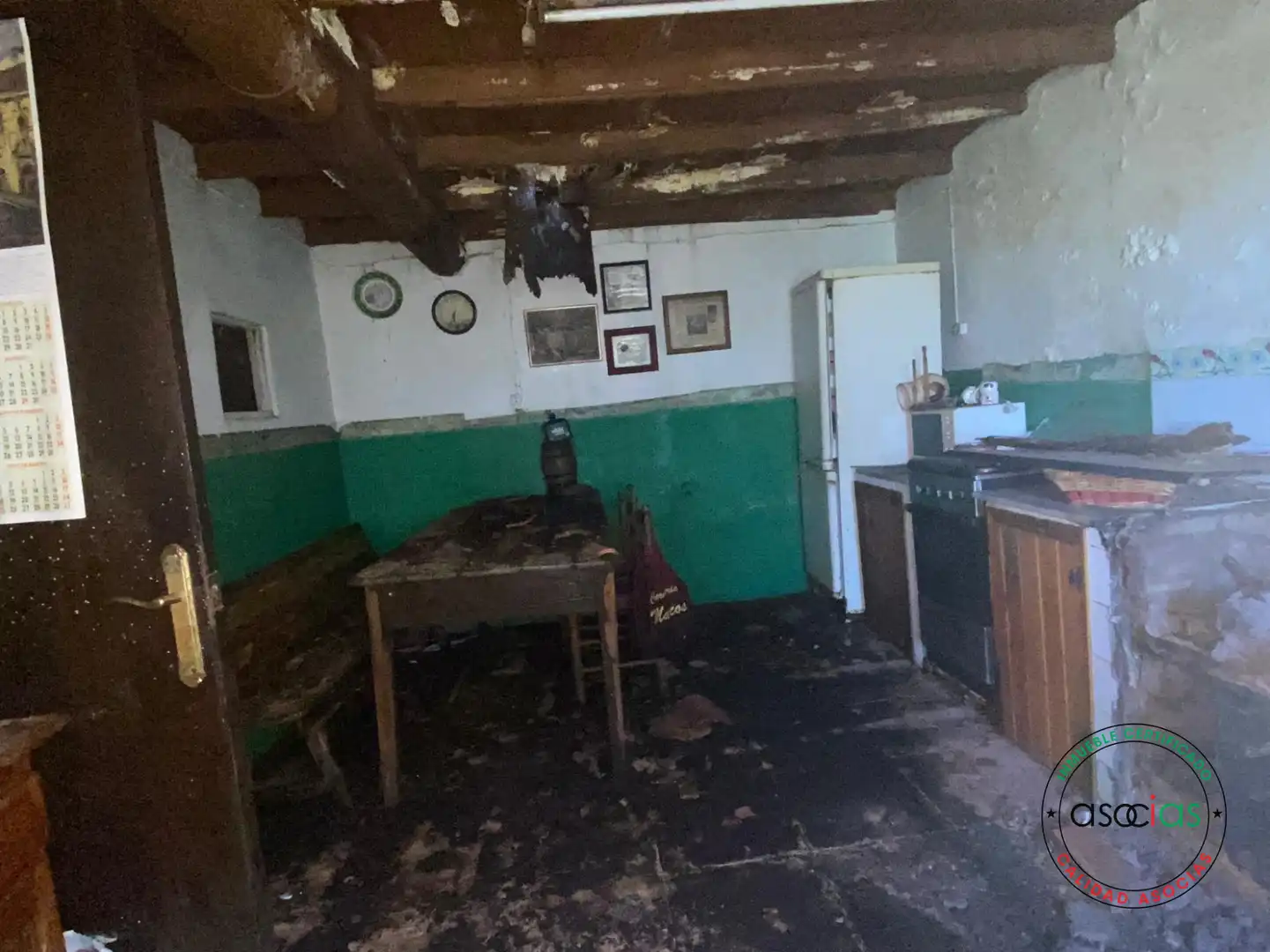 Cocina de Casa o chalet en venta en Carreño con Calefacción y Jardín privado