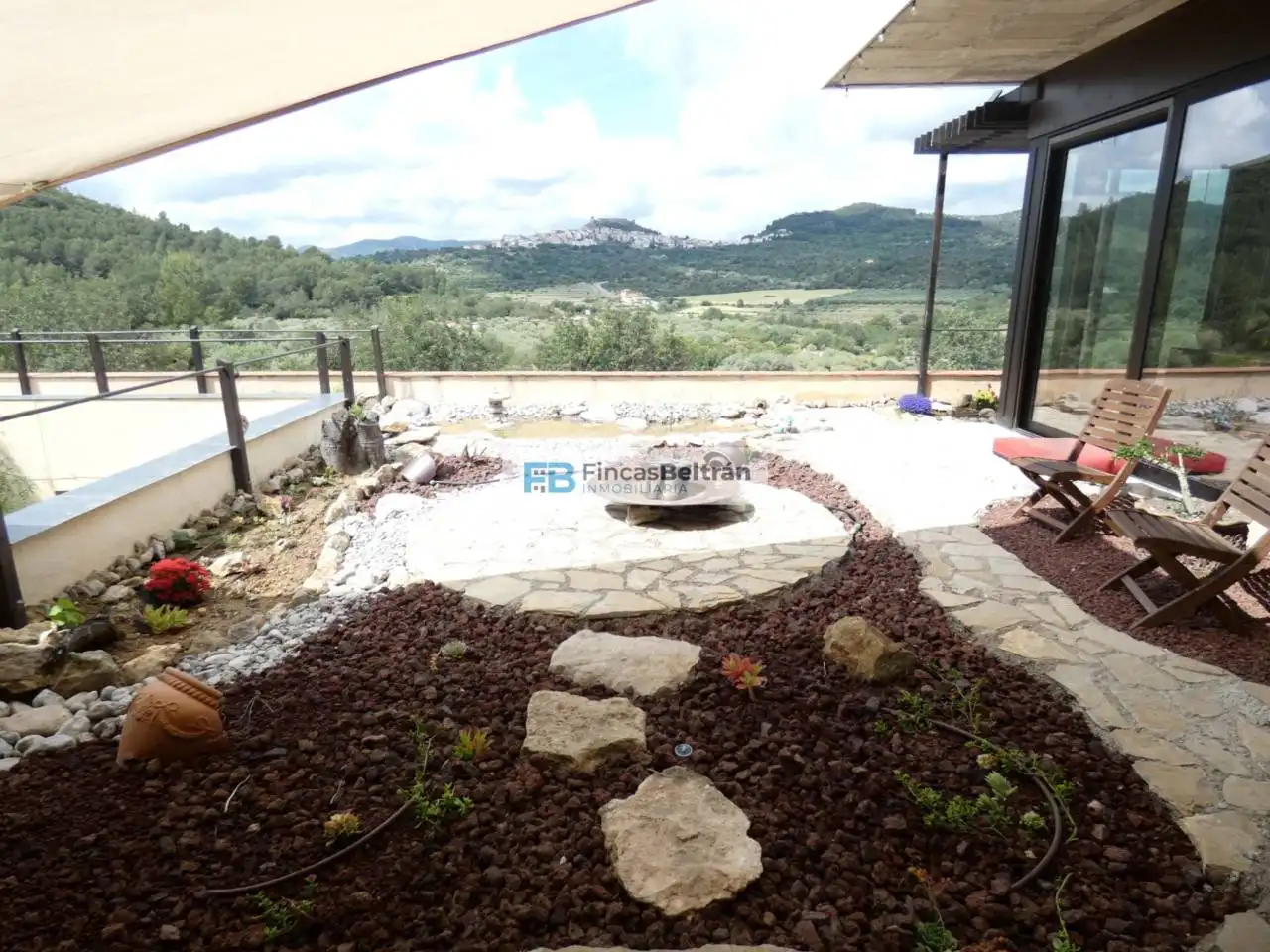 Terrassa de Casa o xalet en venda en Cervera del Maestre amb Calefacció, Jardí privat i Terrassa