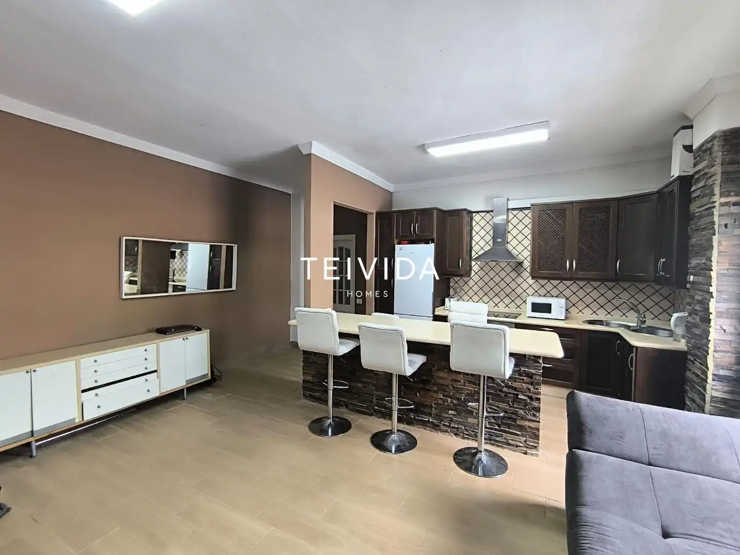 Kitchen of Flat for sale in San Cristóbal de la Laguna  with Private garden and Furnished