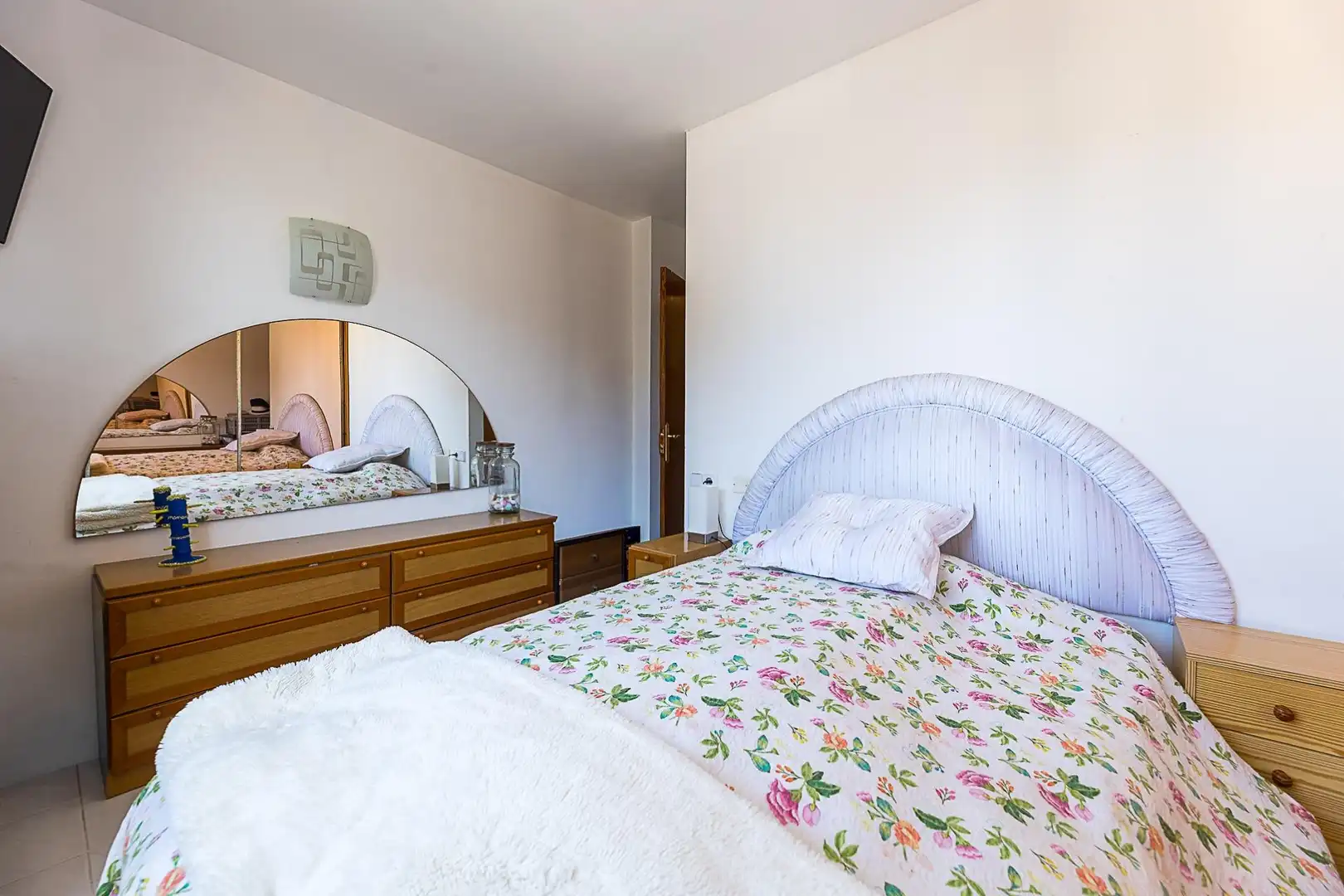 Dormitori de Apartament en venda en  Palma de Mallorca amb Calefacció, Terrassa i Balcó