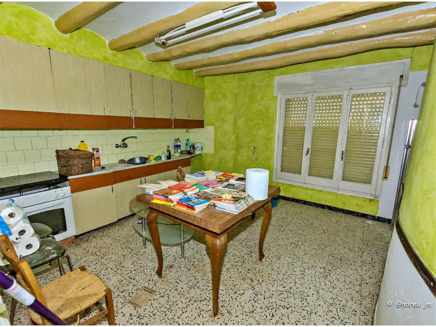 Cuina de Casa adosada en venda en Argençola amb Traster i Balcó