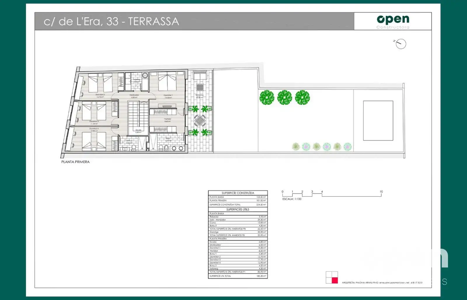 Adossat amb jardí en venda a de l'Era 33, imagen 3