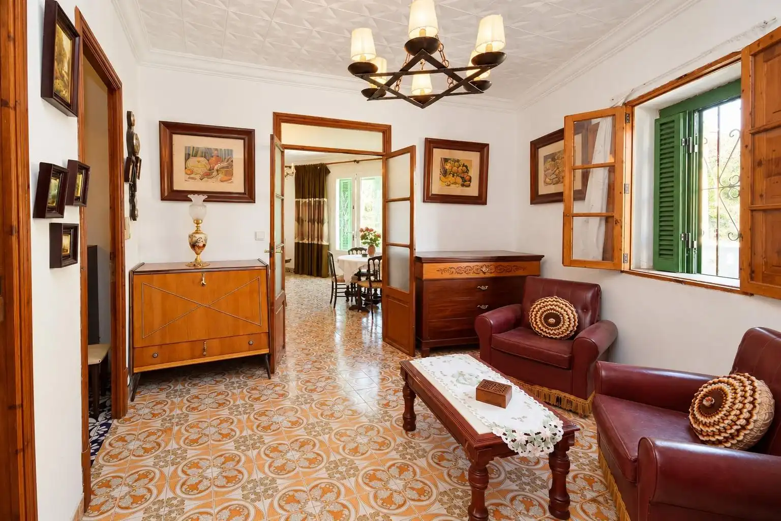 Sala d'estar de Casa o xalet en venda en  Palma de Mallorca amb Jardí privat