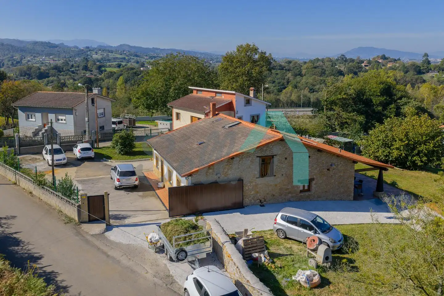 Exterior view of Houses for sale in Siero  with Heating, Private garden and Terrace