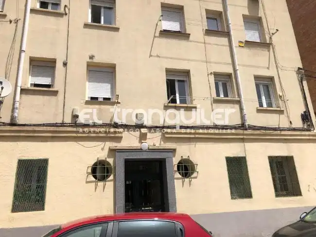 Exterior view of Flat for rent in Madrid  with Parquet flooring, Furnished and Washing machine