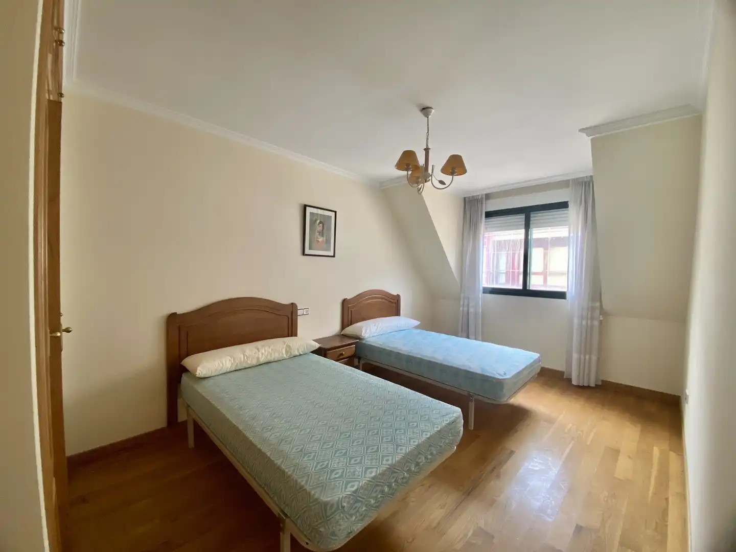 Bedroom of Attic for sale in O Grove    with Parquet flooring, Terrace and Storage room