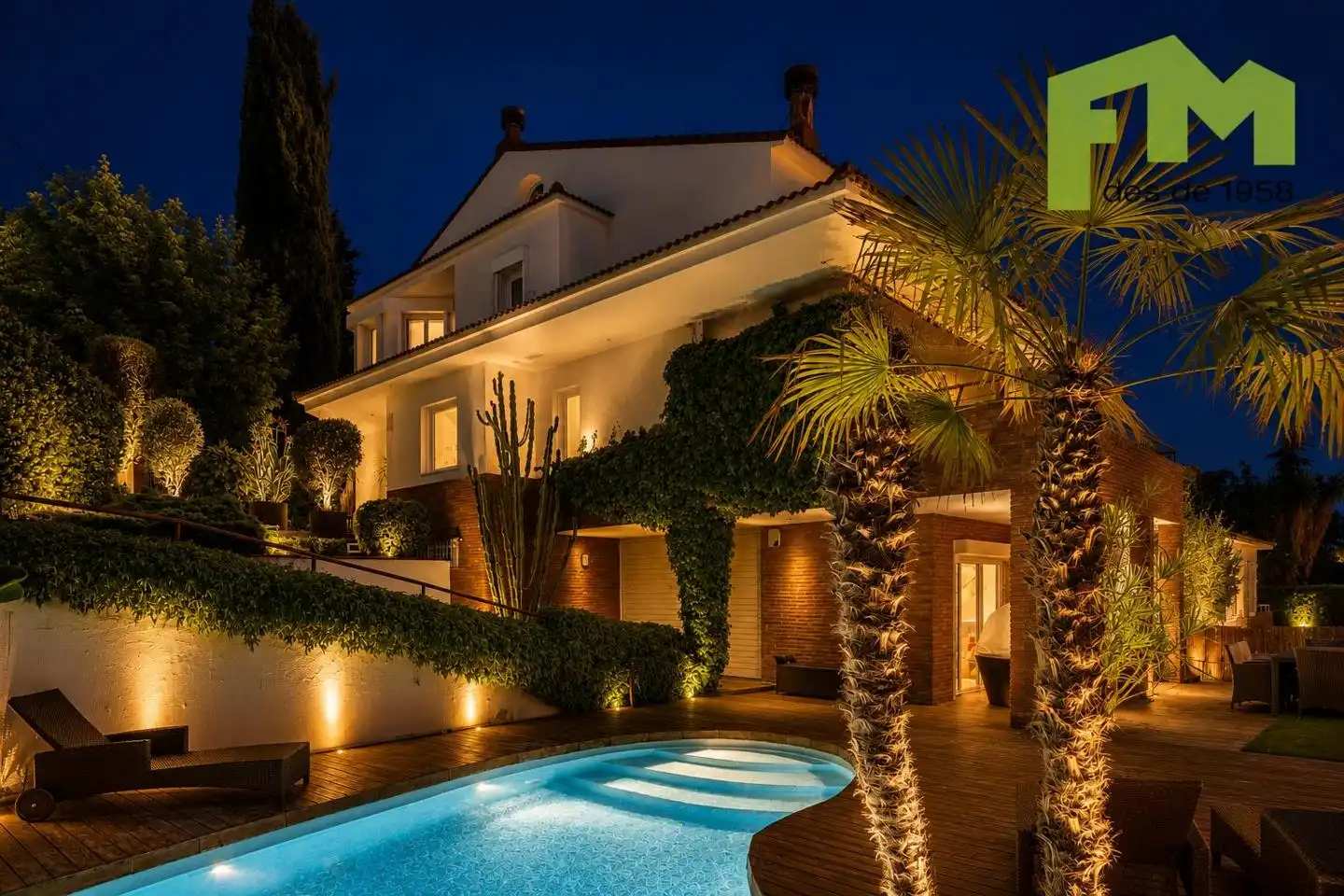 Terraza de Casa o chalet en venta en El Masnou con Aire acondicionado, Calefacción y Jardín privado