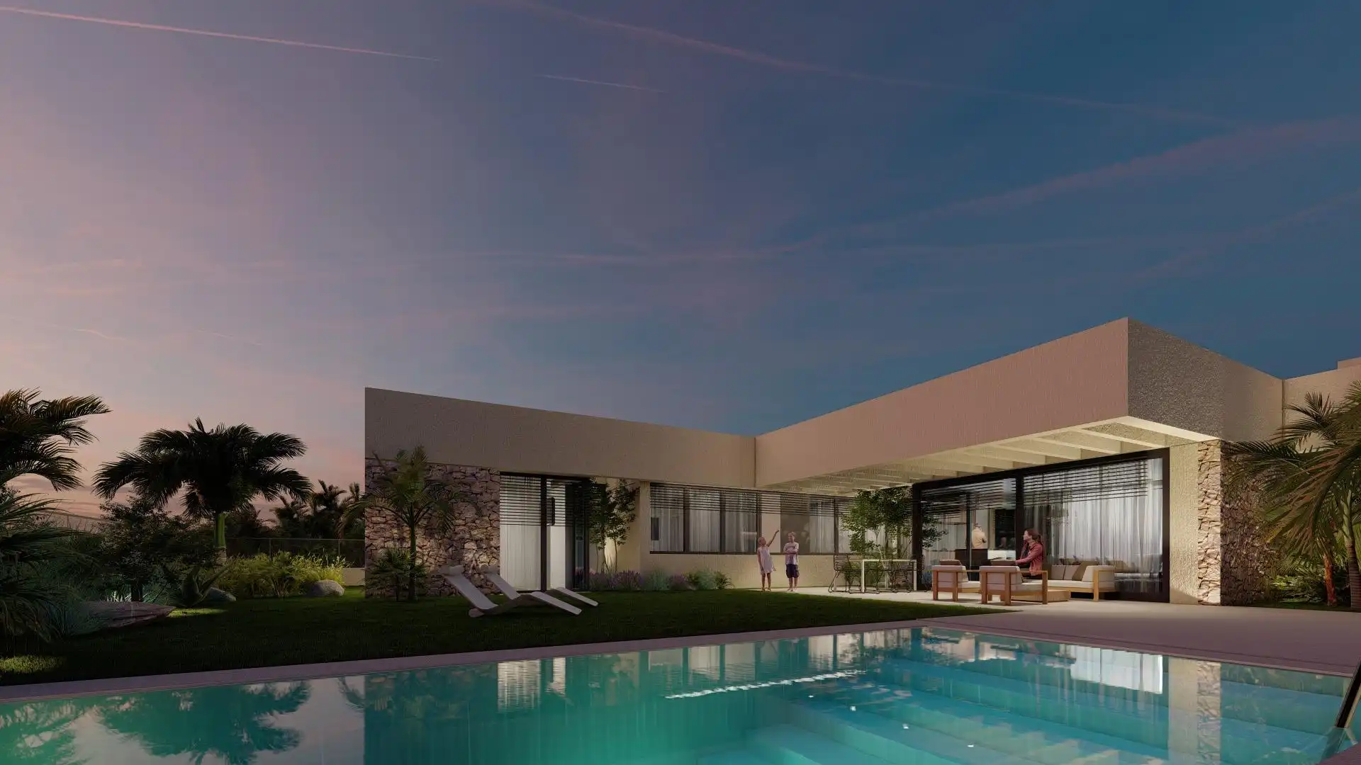 Chalet con piscina en venta en Campo de Murcia, imagen 5