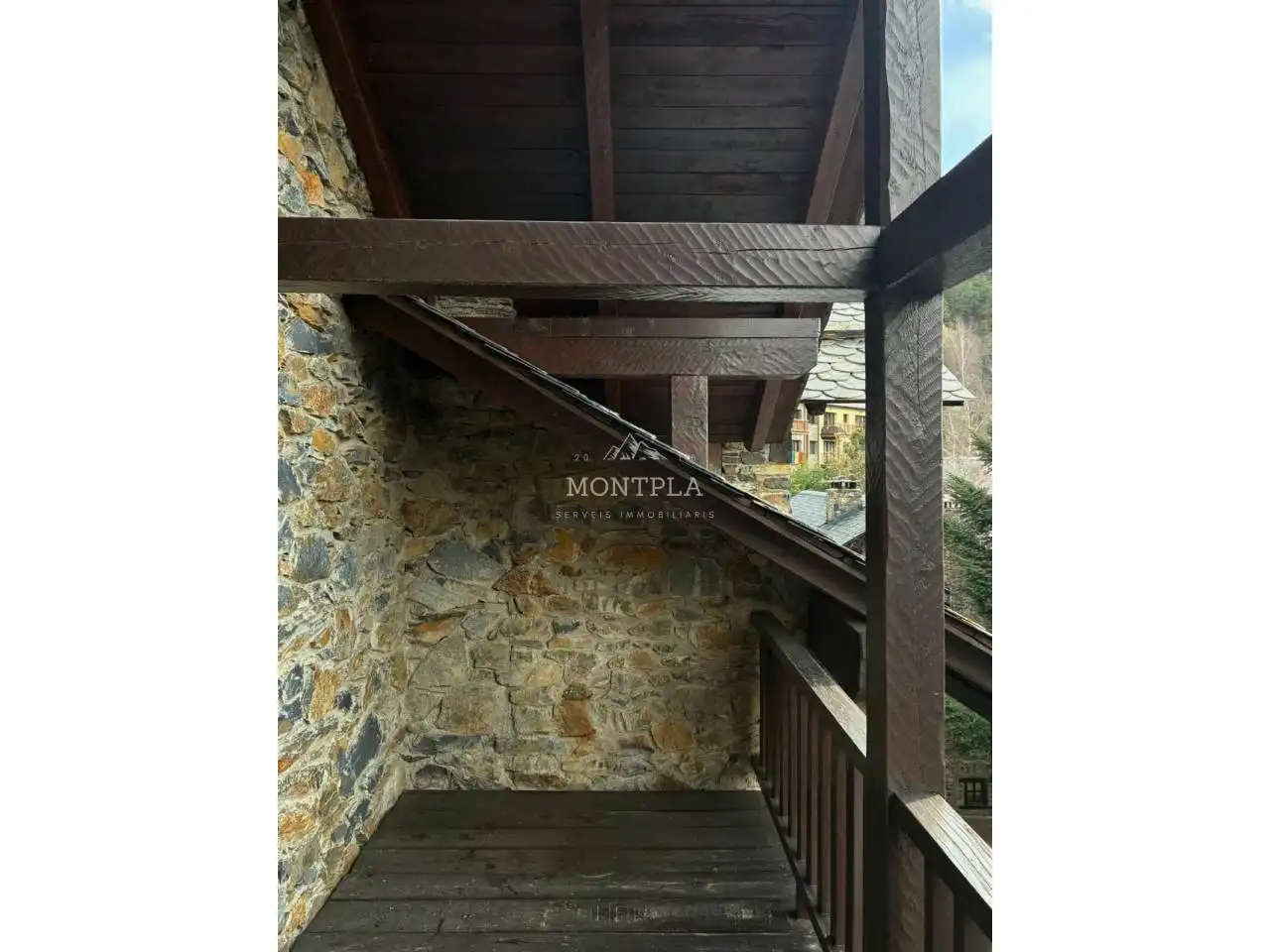 Terraza de Casa adosada en venta en Ordino con Terraza