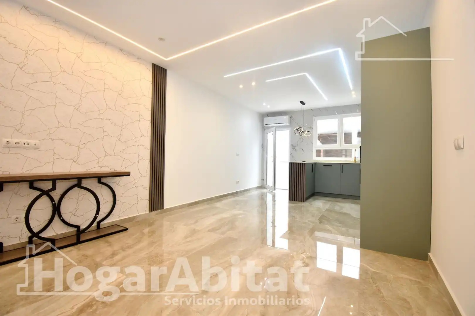 Wohnzimmer von Haus oder Chalet zum Verkauf in Vila-real mit Klimaanlage, Heizung und Terrasse