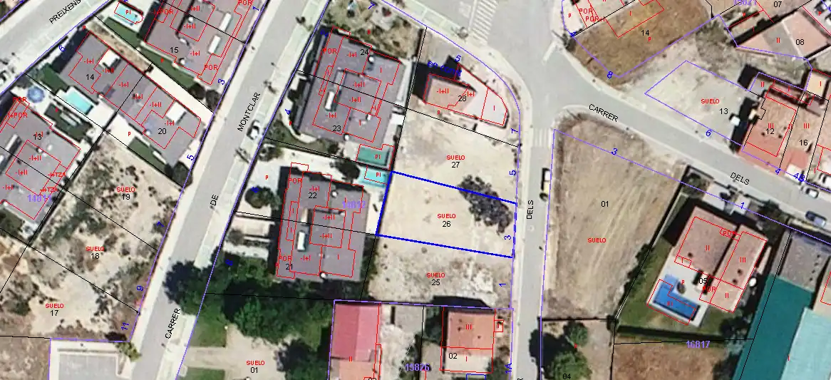 Wohnbaugrundstück zum Verkauf in Carrer dels Segadors 7