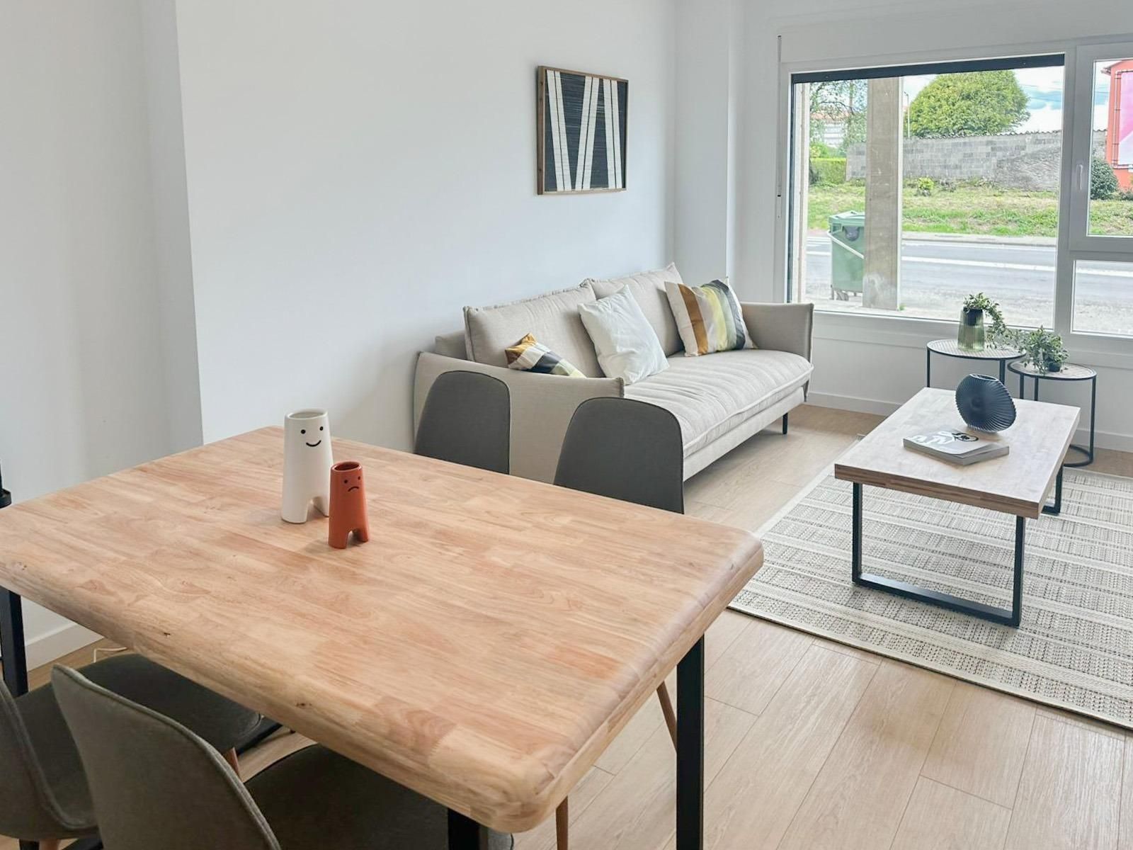 Living room of Flat for sale in Ferrol  with Heating and Storage room