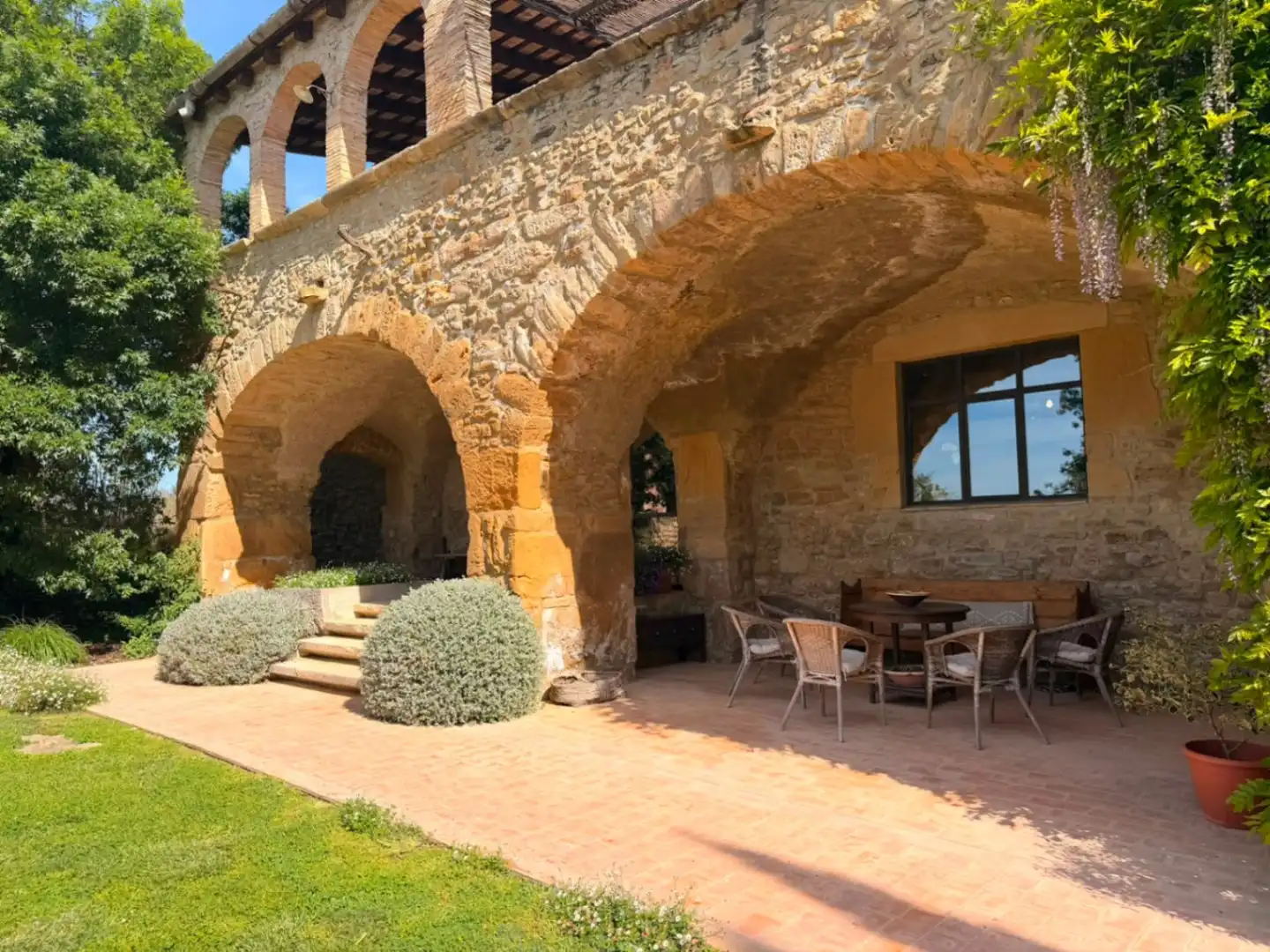 Terraza de Finca rústica en venta en Vilademuls