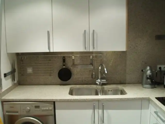 Cocina de Piso de alquiler en Terrassa con Calefacción, Terraza y Amueblado
