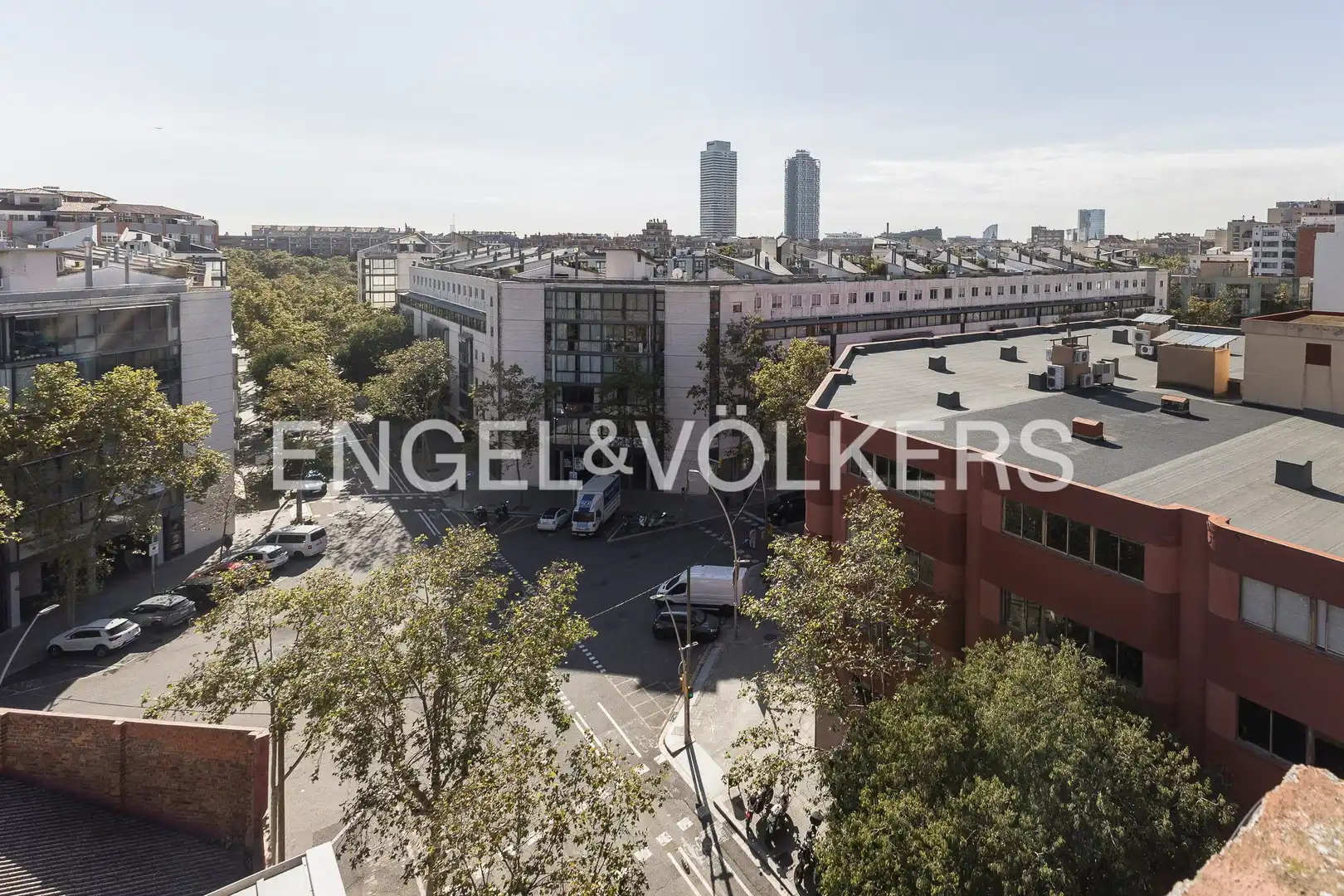 Exterior view of Flat for sale in Barcelona  with Air Conditioner, Heating and Terrace