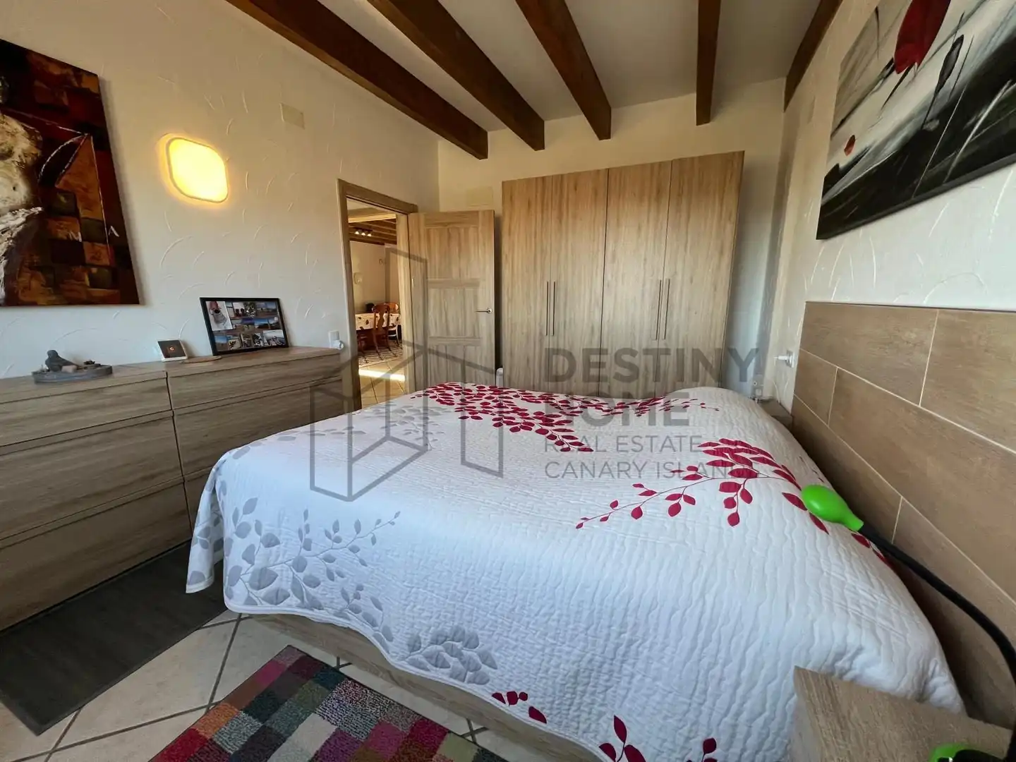 Dormitori de Casa o xalet en venda en La Oliva amb Aire condicionat, Jardí privat i Terrassa