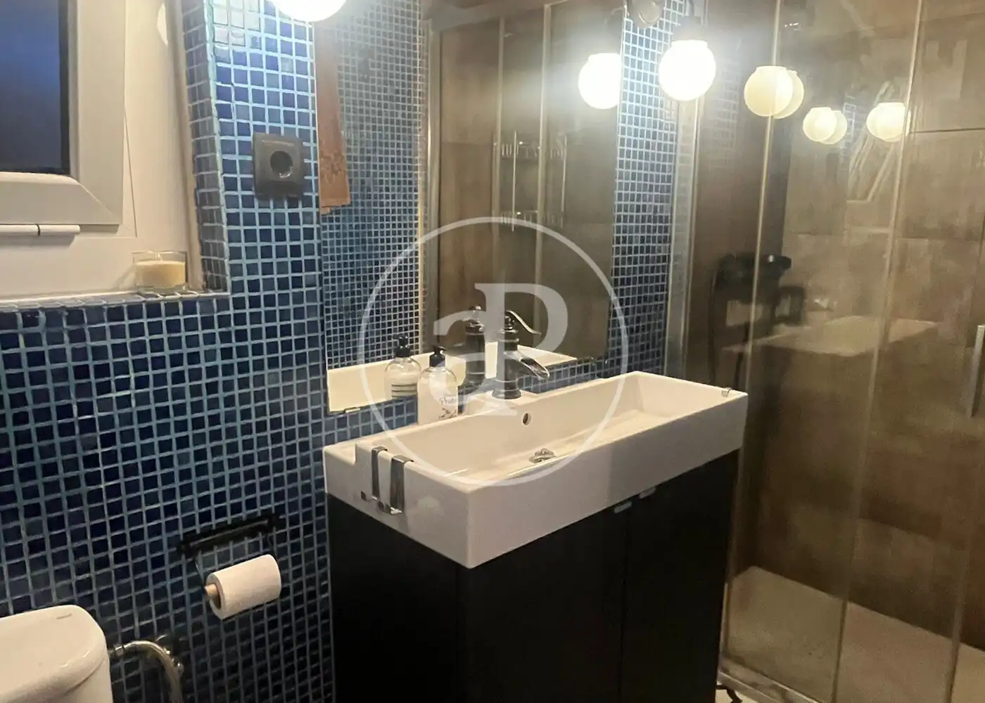Bany de Loft de lloguer en Barcelona amb Aire condicionat, Moblat i Balcó