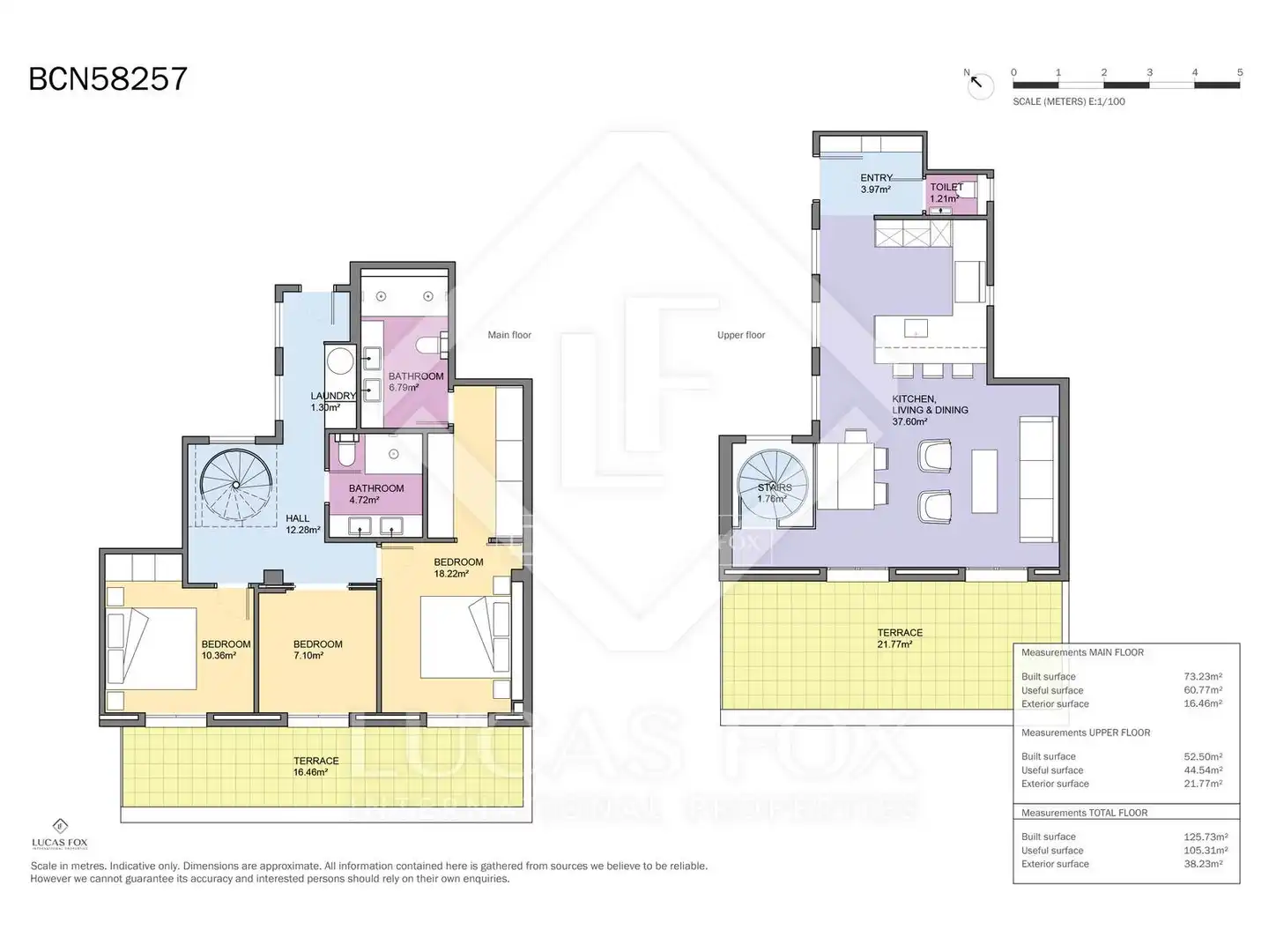 Penthouse mit Terrasse zum Verkauf in Eixample, imagen 42