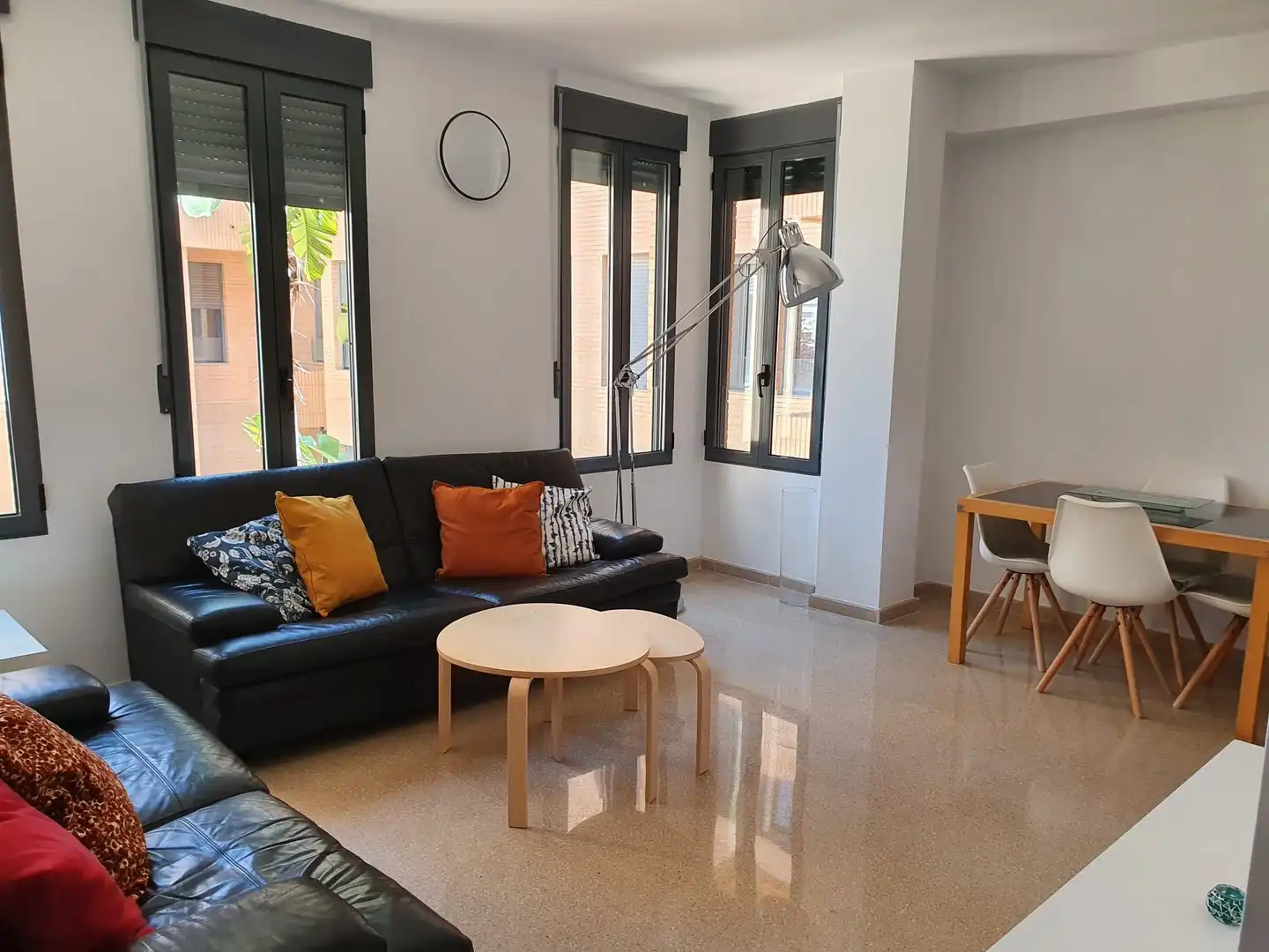 Sala d'estar de Pis de lloguer en Albuixech amb Moblat, Forn i Rentadora