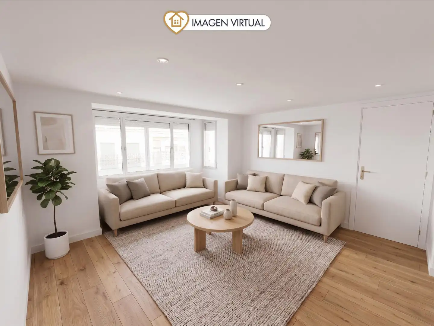 Living room of Flat for sale in Terrassa  with Furnished, Oven and Washing machine