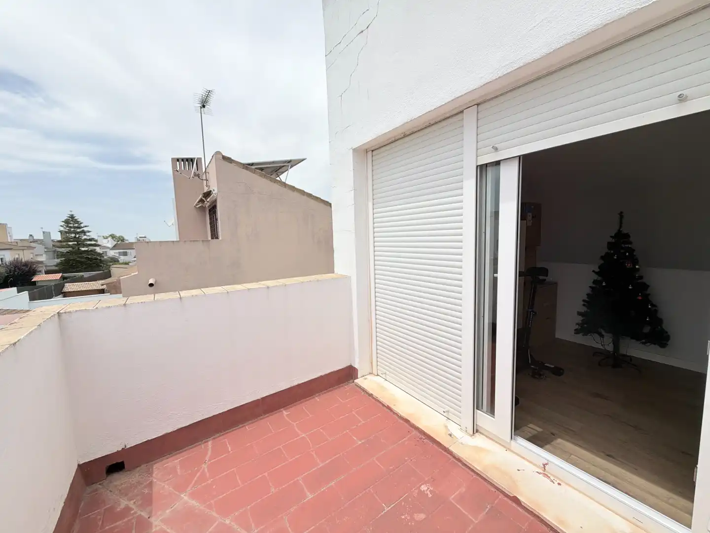 Terraza de Casa adosada en venta en Espartinas con Aire acondicionado, Jardín privado y Parquet
