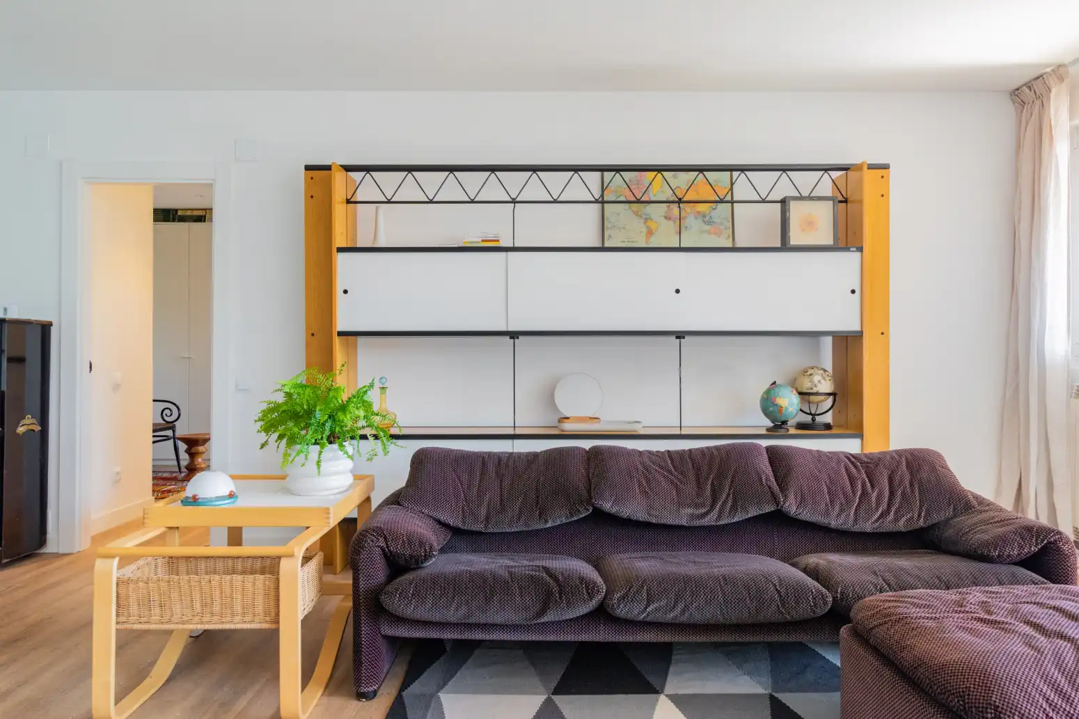 Sala de estar de Piso en venta en Estella / Lizarra con Calefacción, Jardín privado y Terraza