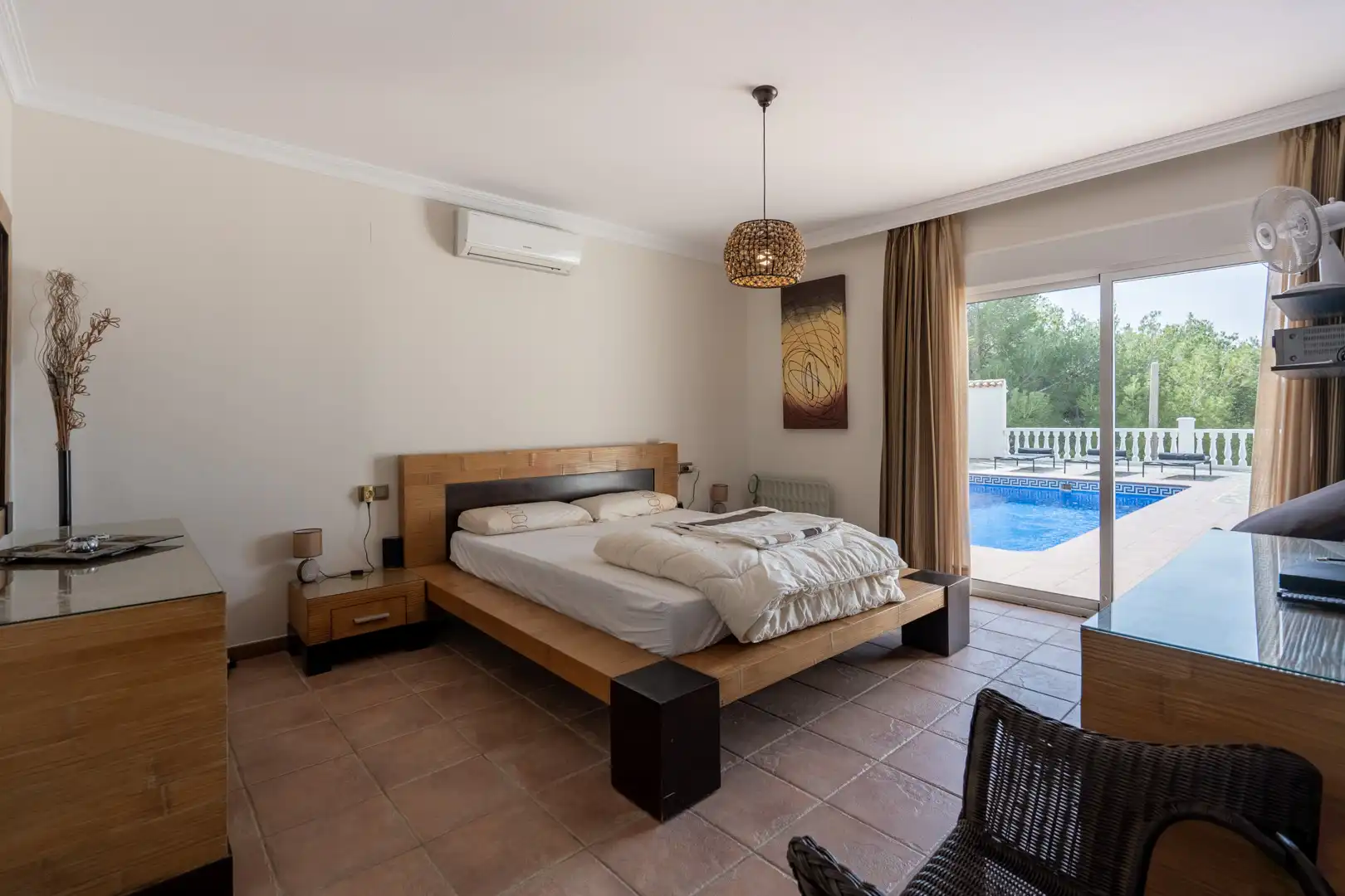 Bedroom of Houses for sale in Altea  with Air Conditioner, Heating and Terrace