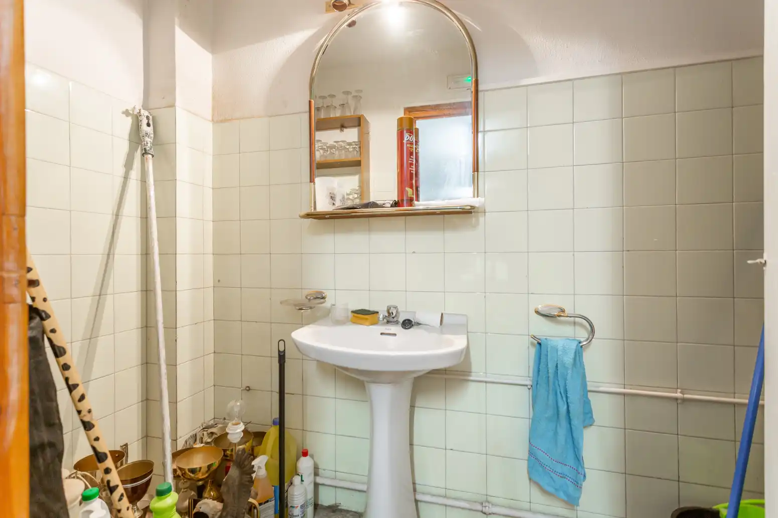 Baño de Casa o chalet en venta en Castejón (Navarra) con Calefacción, Parquet y Terraza