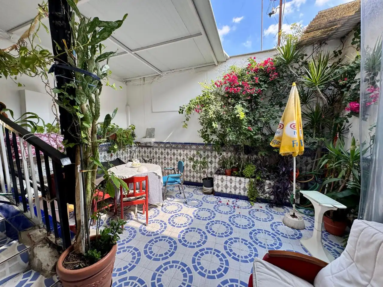 Terrassa de Casa adosada en venda en Montcada i Reixac amb Calefacció, Jardí privat i Terrassa