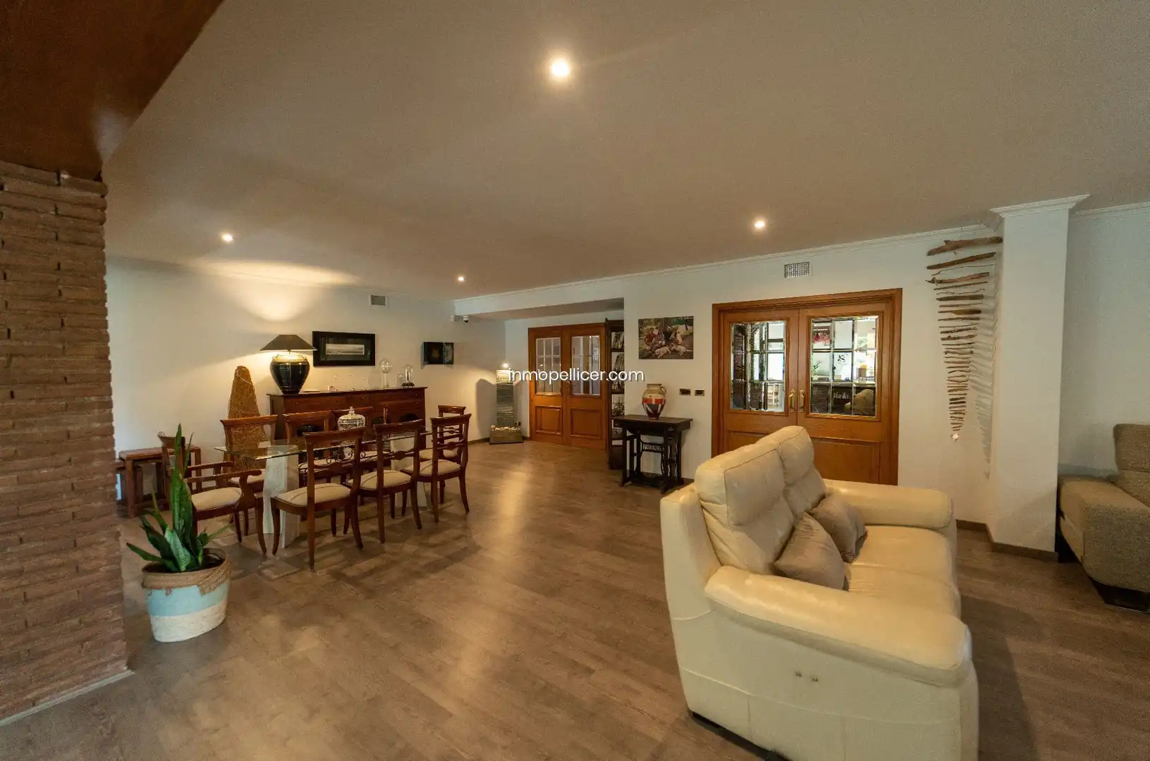 Wohnzimmer von Haus oder Chalet zum Verkauf in L'Alfàs del Pi mit Klimaanlage, Heizung und Privatgarten