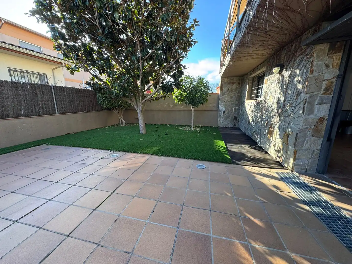 Jardín de Casa adosada en venta en Santa Maria de Palautordera con Aire acondicionado, Calefacción y Terraza
